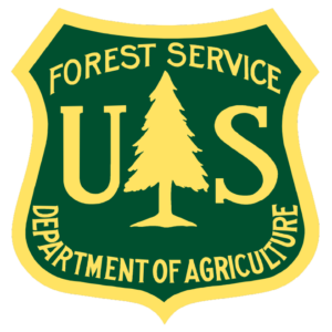 Forest service usda department of agriculture logo for events page.
